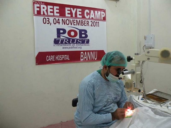 November 2011 Free Eye Camps